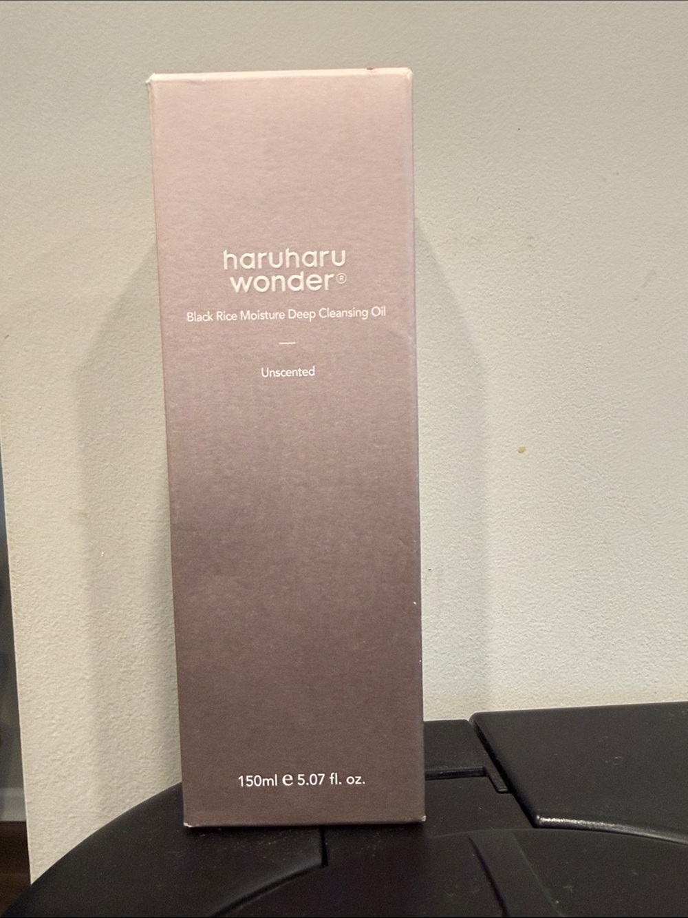 Haruharu Wonder Black Rice Moisture Deep Cleansing Oil - Unscented (Brown)